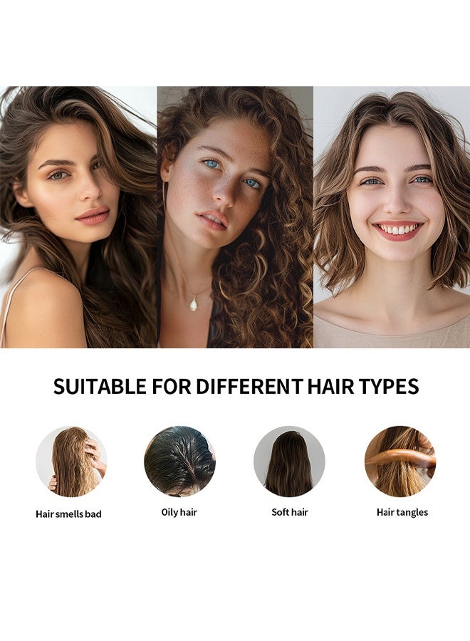 lakerain Dry Shampoo Powder ，Dry Shampoo Control Hair Oil Refresh Hair Fragrance and Volumizes Hair Volumizing Dry Shampoo Powder for Fluffy Hair Easy to Use Shampoo Fresh Floral #3 Ocean fragrance - Image 5